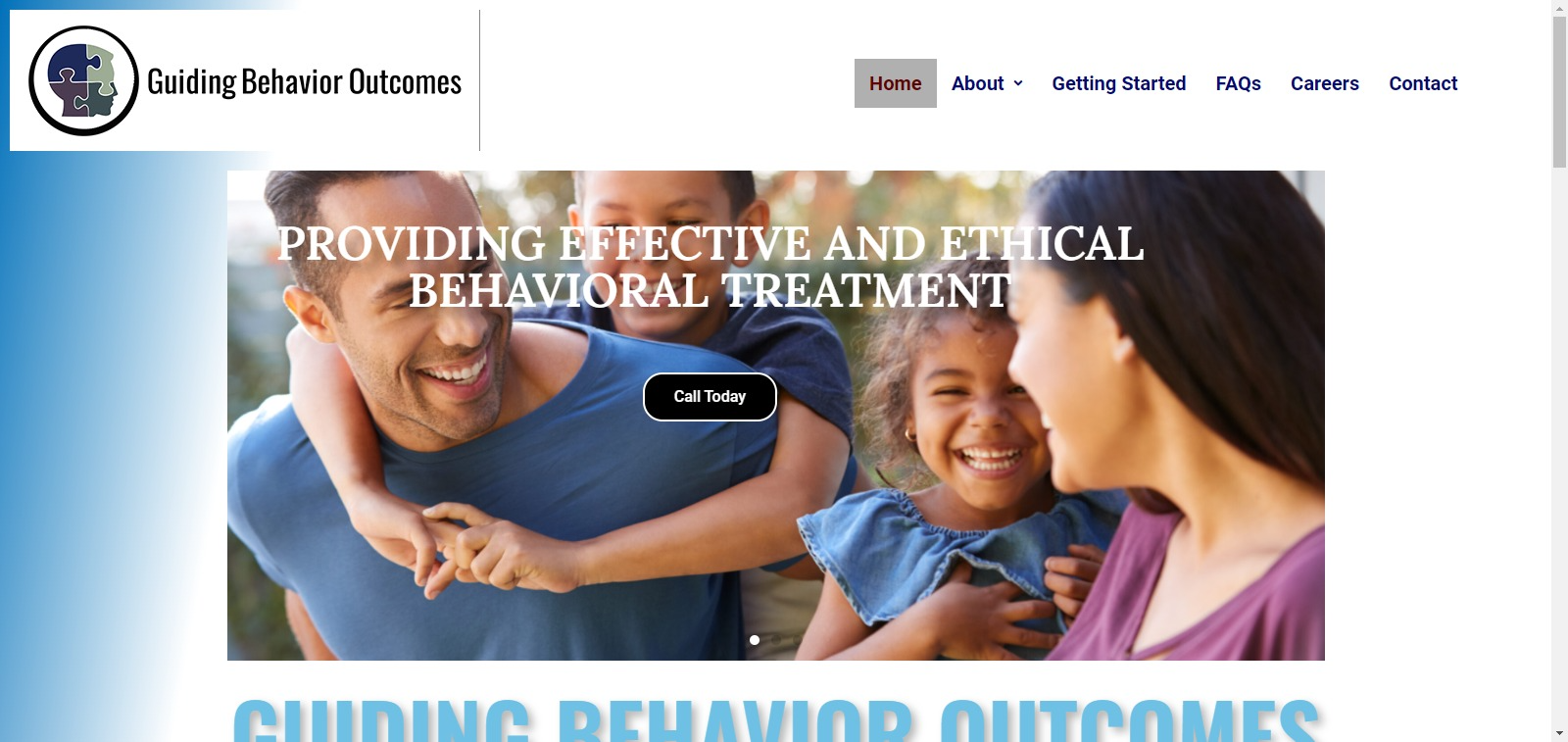 GUIDING BEHAVIOR OUTCOMES